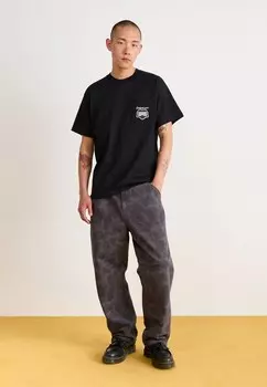 Футболка с принтом HEART TRAIN POCKET Carhartt WIP, черный