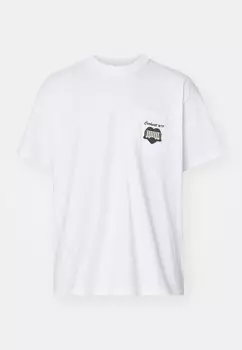 Футболка с принтом HEART TRAIN POCKET Carhartt WIP, белый