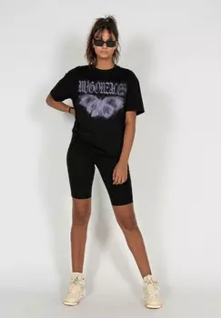 Футболка с принтом HEAVY-ILLUSION MJ Gonzales, черный