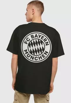 Футболка с принтом HEAVY OVERSIZED FC Bayern Mnchen, цвет black