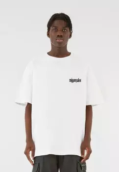 Футболка с принтом HEAVY OVERSIZED FROSTED WINGS MJ Gonzales, белый