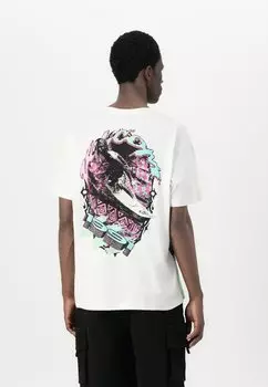 Футболка с принтом HEAVY TUBES Volcom, кремовый