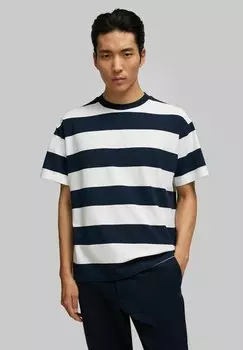 Футболка с принтом Hechter Paris, цвет dunkelblau