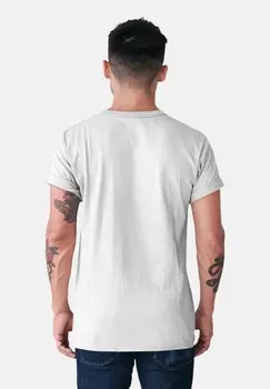 Футболка с принтом HEDGEHOG LINEART Reverve Fashion, белый