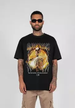 Футболка с принтом HELLRIDE MJ Gonzales, цвет black