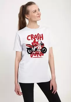 Футболка с принтом Henry Tiger, белый