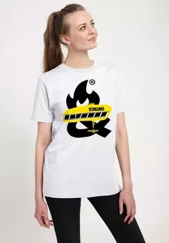 Футболка с принтом Henry Tiger, белый