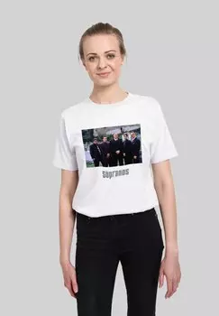 Футболка с принтом Henry Tiger, белый