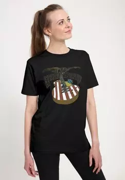 Футболка с принтом Henry Tiger, черный