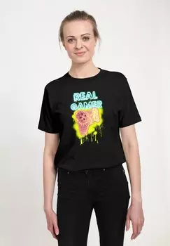 Футболка с принтом Henry Tiger, черный