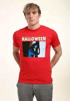 Футболка с принтом Henry Tiger, красный