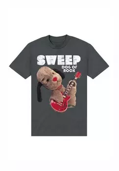 Футболка с принтом Henry Tiger, серый