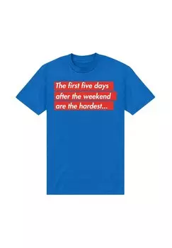 Футболка с принтом Henry Tiger, синий