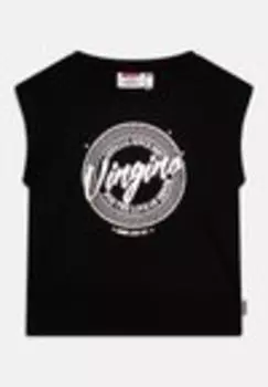 Футболка с принтом HENYA Vingino, черный