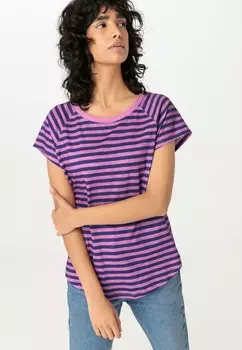 Футболка с принтом hessnatur, розовый