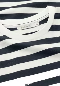 Футболка с принтом hessnatur, синий