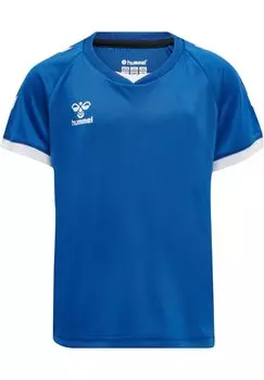 Футболка с принтом HMLCORE VOLLEY TEE KIDS Hummel, цвет true blue