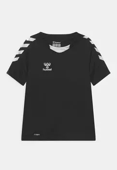 Футболка с принтом Hmlcore Xk Poly Jersey S/S Hummel, черный