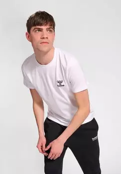 Футболка с принтом HMLICONS Hummel, цвет white