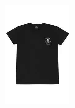 Футболка с принтом HOCUS POCUS BROOM SQUAD Henry Tiger, черный