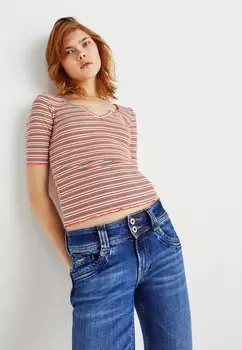 Футболка с принтом HOLLY Pepe Jeans, цвет mousse white