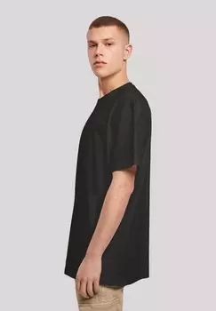 Футболка с принтом HOLLYWOOD BLVD TEE F4NT4STIC, черный