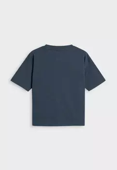Футболка с принтом HOLOGRAPHIC SHORT SLEEVE ICONIC Paul Smith Junior, синий