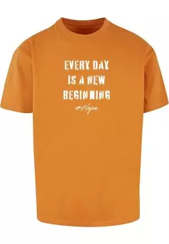 Футболка с принтом HOPE HEAVY OVERSIZED Merchcode, цвет forgottenorange