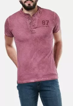 Футболка с принтом Hopenlife, Бордо