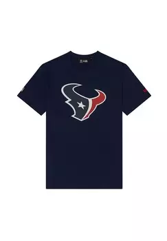 Футболка с принтом HOUSTON TEXANS New Era, темно-синий