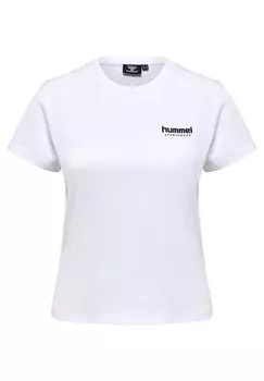 Футболка с принтом Hummel, белый