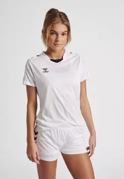 Футболка с принтом Hummel, белый