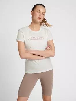 Футболка с принтом Hummel, белый