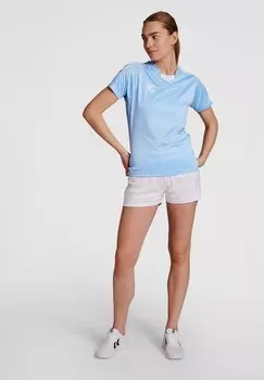 Футболка с принтом Hummel, бирюзовый