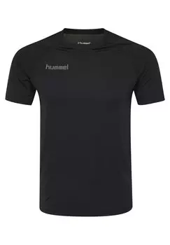 Футболка с принтом Hummel, цвет black