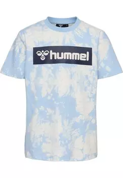 Футболка с принтом Hummel, цвет cerulean