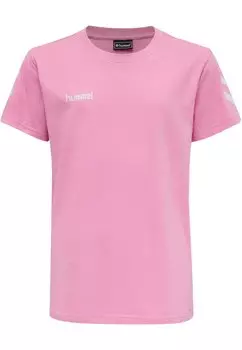 Футболка с принтом Hummel, цвет cotton candy