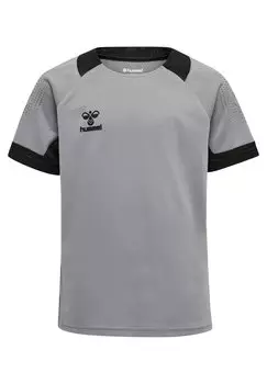 Футболка с принтом Hummel, цвет grey melange