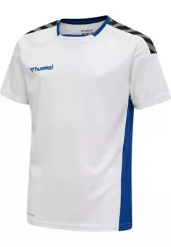 Футболка с принтом Hummel, цвет white/true blue