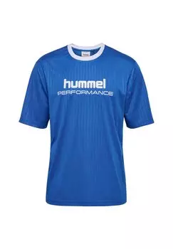 Футболка с принтом Hummel, синий