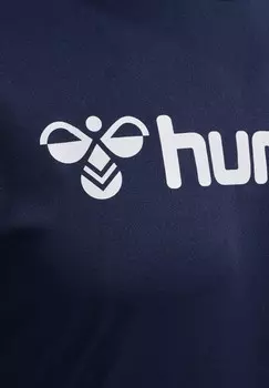 Футболка с принтом Hummel, синий