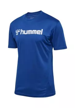 Футболка с принтом Hummel, синий