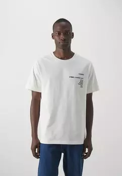 Футболка с принтом Iceberg, белый