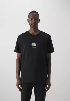 Футболка с принтом Iceberg, черный