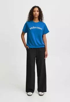 Футболка с принтом ICHI, синий