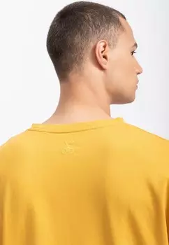 Футболка с принтом IJON OVERSIZE KAFT, желтый