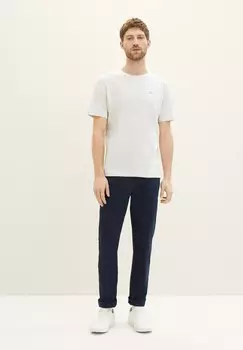 Футболка с принтом IM DREIERPACK TOM TAILOR, цвет Mottled Grey