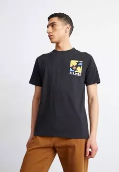 Футболка с принтом IMPRONTA Ellesse, цвет washed black