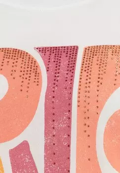 Футболка с принтом IMPULSE ROUND Key Largo, белый