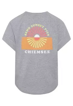 Футболка с принтом IN VINTAGE OPTIK Chiemsee, светло-серый